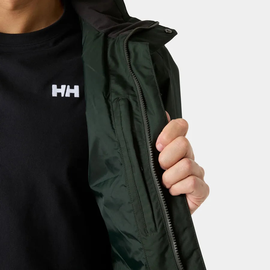 Helly Hansen Men's Dubliner Waterproof Jacket Regnjakke Herre - Dark Jungle