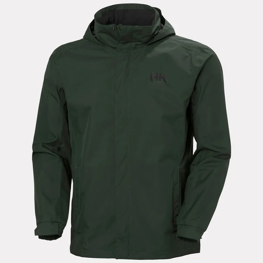 Helly Hansen Men's Dubliner Waterproof Jacket Regnjakke Herre - Dark Jungle
