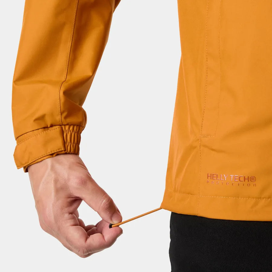 Helly Hansen Men's Dubliner Waterproof Jacket Regnjakke Herre - Mustard