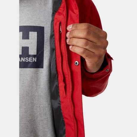 Helly Hansen Men's Dubliner Waterproof Jacket Regnjakke Herre - Red -