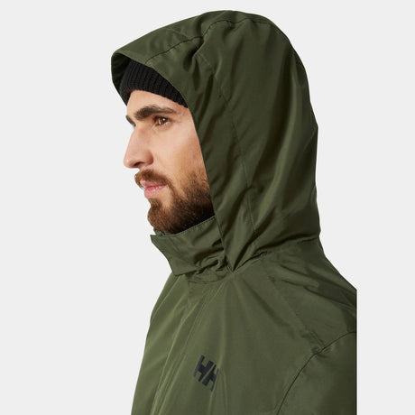 Helly Hansen Men's Dubliner Waterproof Jacket Regnjakke Herre - Utility Green -