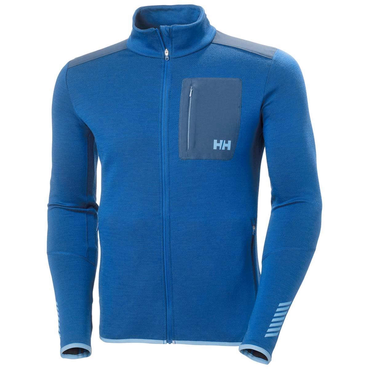 Helly Hansen Men's LIFA® Merino Midlayer Jacket Skiundertrøje Herre - Deep Fjord