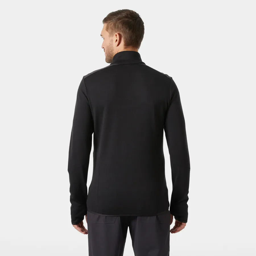 Helly Hansen Men's LIFA® Merino Midlayer Jacket Herre - Black