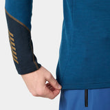 Helly Hansen Men's LIFA® Merino Midweight Crew Base Layer Skiundertrøje Herre - Dark Blue