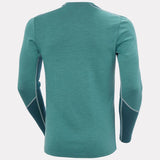 Helly Hansen Men's LIFA® Merino Midweight Crew Base Layer Skiundertrøje Herre - Opal Green