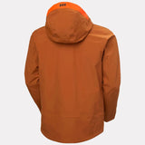 Helly Hansen Men's Sogn Shell 2.0 Ski Shell Jacket Skijakke Herre - Ginger Biscuit