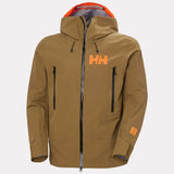Helly Hansen Men's Sogn Shell 2.0 Ski Shell Jacket Skijakke Herre - Sepia
