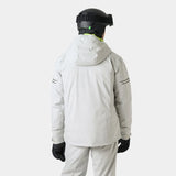Helly Hansen Men's Swift Team Insulated Ski Jacket Skijakke Herre - Grey Fog