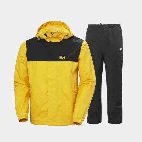Helly Hansen Men's Vancouver & Seven J Regnsæt Herre - Gold Rush / Black - 3XL