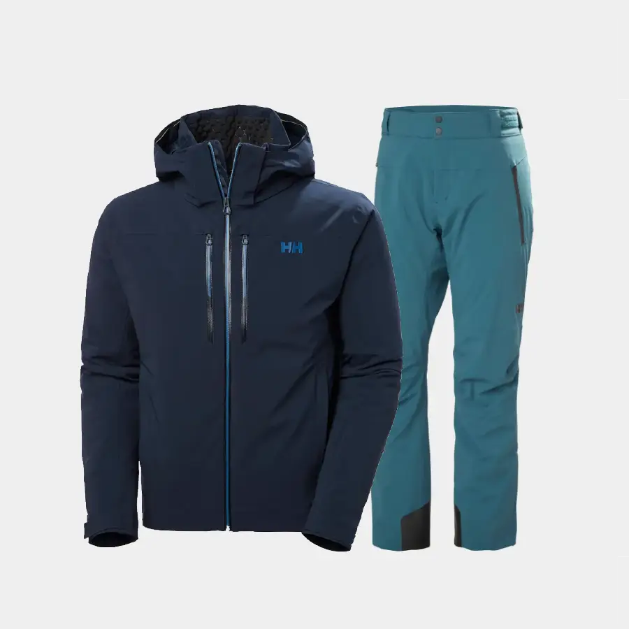 Helly Hansen Men's Alpha LIFALOFT™ Skisæt Herre - Navy / Dark Creek - 3XL