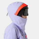 Helly Hansen Women's Powshot Jacket Skijakke Dame - Bright Lavender
