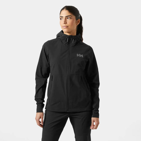 Helly Hansen Women’s Blaze Hooded Softshell Jacket Dame - Black - Black