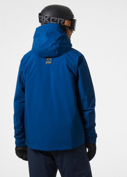 Helly Hansen Men's Alpine Insulated Ski Jacket Skijakke Herre - Deep Fjord -