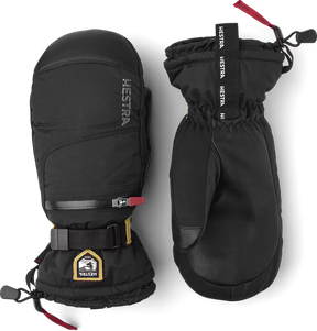 Hestra All Mountain Czone Mitt Skihandsker Dame / Herre - Black - Black