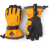 Hestra Gauntlet CZone Jr. 5-finger Skihandsker Børn - Orange & graphite