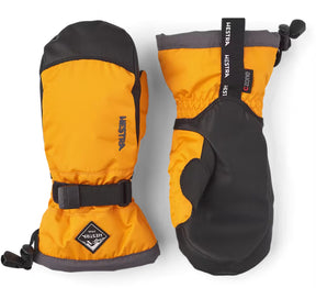 Hestra Gauntlet CZone Jr. Skiluffer Børn - Orange & graphite - Orange & graphite