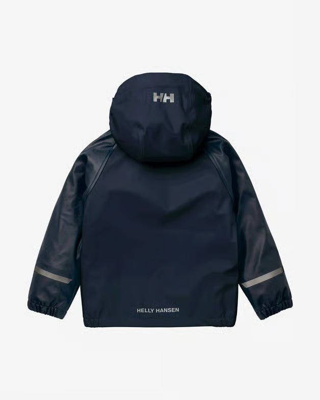 Helly Hansen Kids’ Bergen Fleece-Lined Rain Set 2.0 Regnsæt Børn - 597 Navy