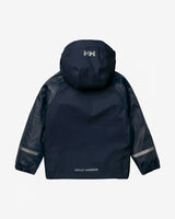 Helly Hansen Kids’ Bergen Fleece-Lined Rain Set 2.0 Regnsæt Børn - 597 Navy