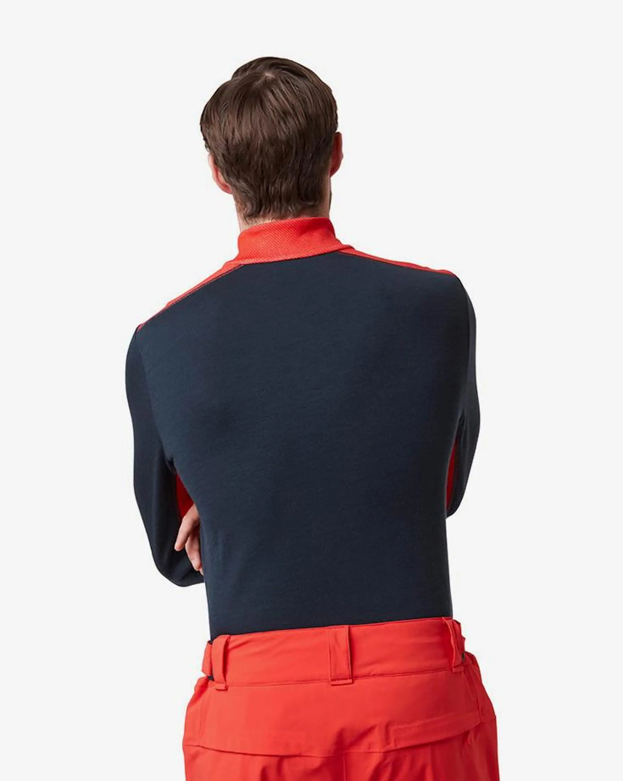 Helly Hansen Men's LIFA® Merino Midweight Half-zip Base Layer Skiundertrøje Herre - Navy