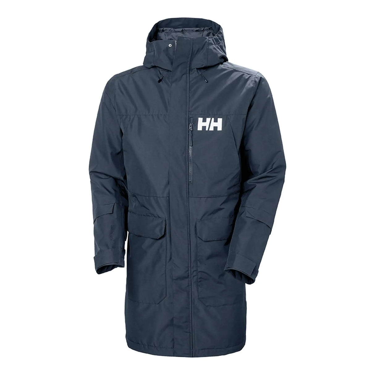 Helly Hansen Men's Rigging Ins Rain Coat Regnfrakke Herre - Navy