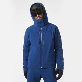 Helly Hansen Men's Alpha LIFALOFT Insulated Ski Jacket Skijakke Herre - North Sea Blue - North Sea Blue