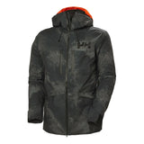 Helly Hansen Men's Garibaldi / Sogn Skisæt Herre - Black Marble / Neon Orange -