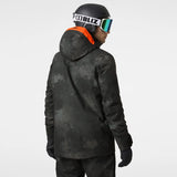 Helly Hansen Men's Garibaldi / Sogn Skisæt Herre - Black Marble / Neon Orange -