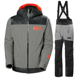 Helly Hansen Men's Powdreamer & Odin Skisæt Herre - Concrete