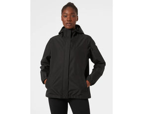 Helly Hansen Women's Juell Waterproof Jacket Regnjakke Dame - Black - Black