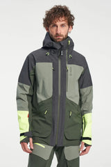 Tenson Touring Shell Jacket Men Skijakke Herre - Dark Green - Dark Green