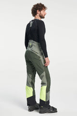 Tenson Touring Shell Pant Men Skibukser Herre - Dark Green -