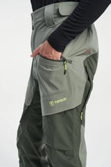 Tenson Touring Shell Pant Men Skibukser Herre - Dark Green -
