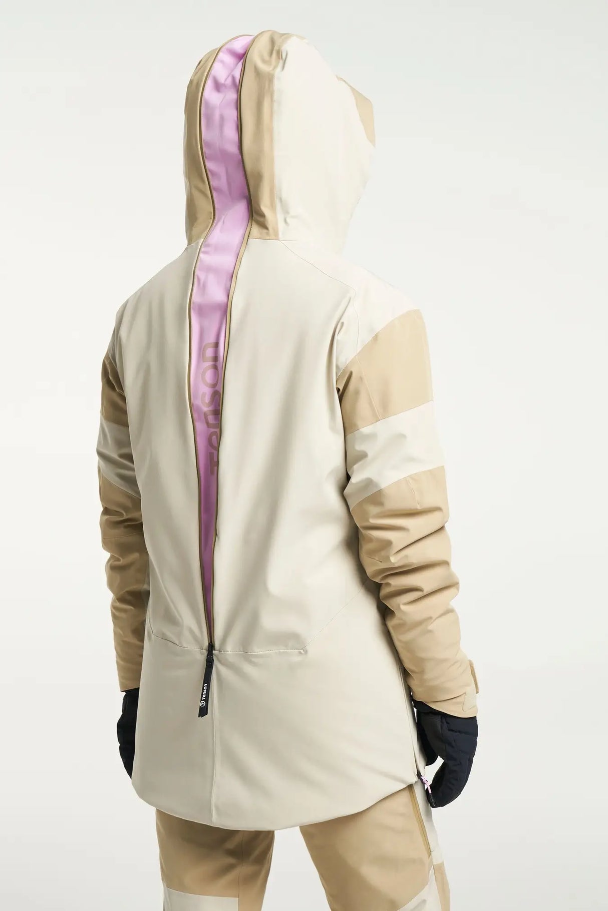 Tenson Aerismo JackoRak Women Skijakke Dame - Light Beige -