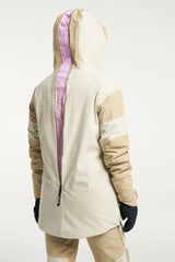 Tenson Aerismo JackoRak Women Skijakke Dame - Light Beige -