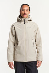 Tenson Winga Rain Jacket Men Regnjakke Herre - Sand - Sand