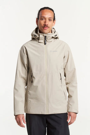 Tenson Winga Rain Jacket Men Regnjakke Herre - Sand - Sand