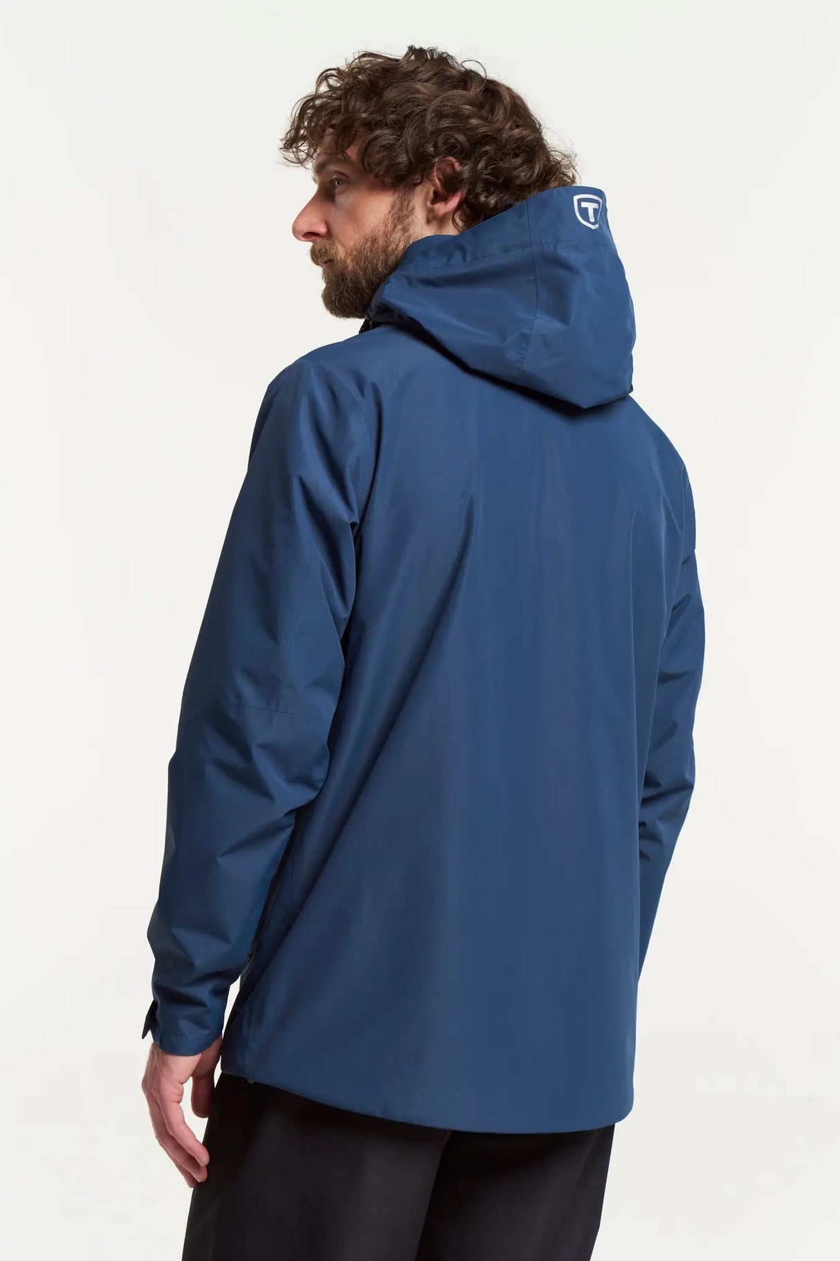 Tenson Winga Rain Jacket Men Regnjakke Herre - Dark Blue -