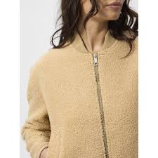 Redgreen Woman RG_Sonia Teddy Fleece Jakke Dame – Sand