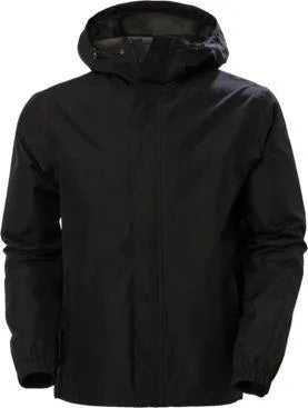 Helly Hansen Men's Juell Waterproof Jacket Regnjakke Herre - Black - Black