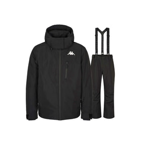 Kappa Scaniv & Navias Skisæt Herre - Black - 3XL