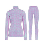 Kari Traa Rose Half Zip High Waist Skiundertøj Sæt Dame - Lily