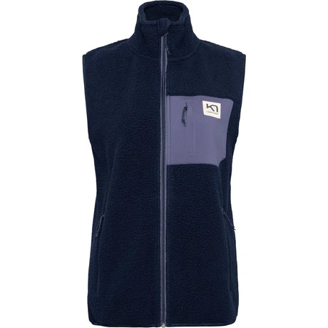 Kari Traa Røthe Fleece Vest Dame - Royal - Royal
