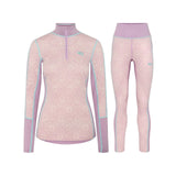 Kari Traa Anna Half Zip Skiundertøj Sæt Dame - Bloom Purple