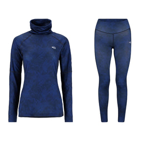 Kari Traa Fierce Skiundertøj Sæt Dame - Royal - XL