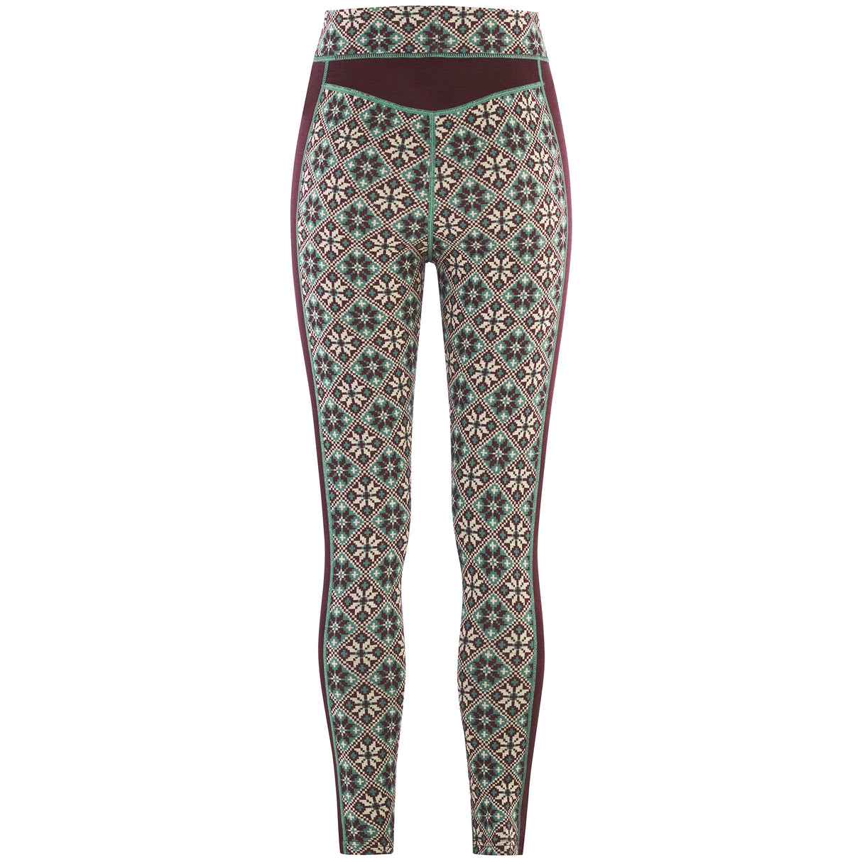Kari Traa Rose Hoodie High Waist Skiundertøj Sæt Dame - Forest Green -