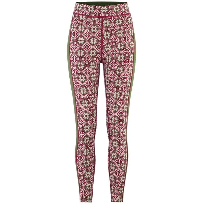 Kari Traa Rose Half Zip High Waist Skiundertøj Sæt Dame - Tweed