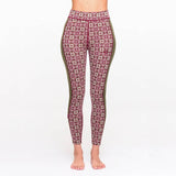 Kari Traa Rose Half Zip High Waist Skiundertøj Sæt Dame - Tweed