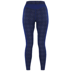 Kari Traa Rose High Waist Pants Skiunderbukser Dame - Azure Blue - Azure Blue