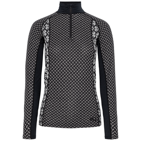 Kari Traa Lekker Half Zip Skiundertrøje Dame - Black - Black