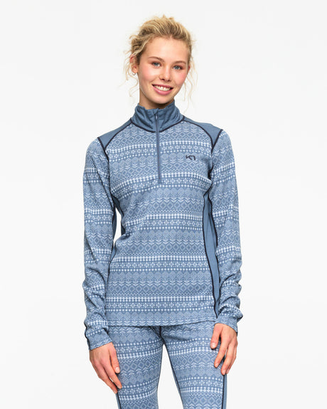 Kari Traa Maud Half-Zip Skiundertrøje Dame -